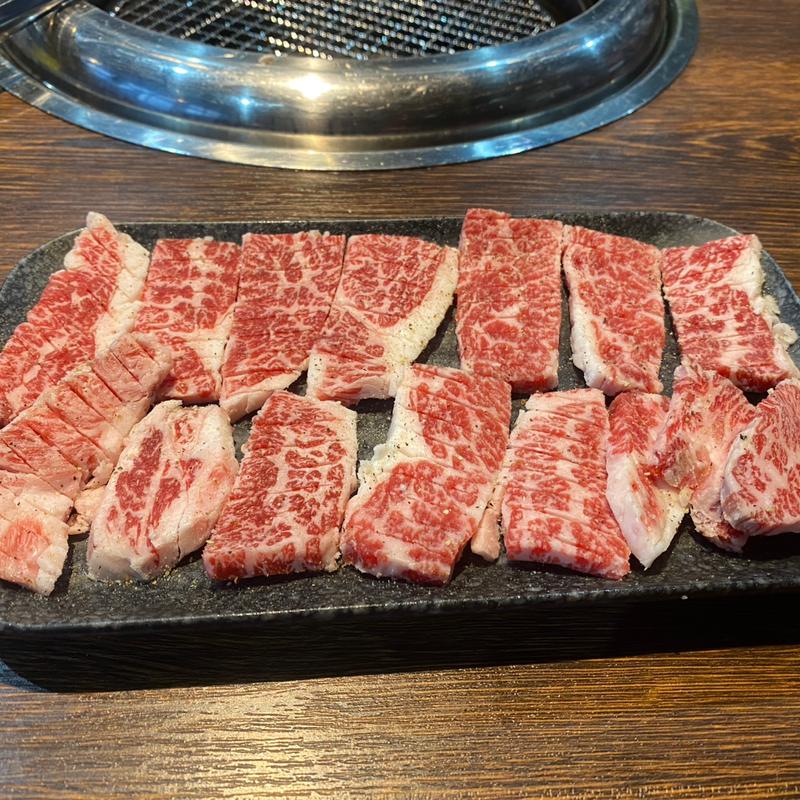 黒毛和牛 上カルビ(あみやき亭 津島店 )