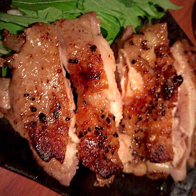 鳥もも一枚焼き(俺ん家 下北沢本店)