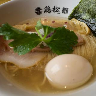 味玉極ボルチーニ 塩らぁ麺(淡麗醤油らぁ麺 鶏松)