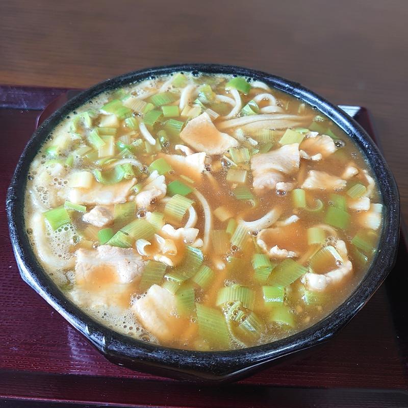 カレー南ばんそば＋大盛り(おはやし )