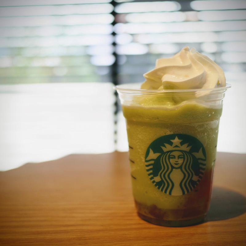 GOHOBIメロンフラペチーノ(スターバックスコーヒー 筑後店)