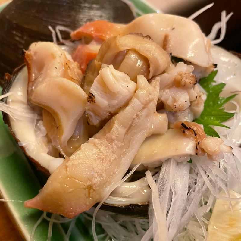 ホッキの炙り塩(幸まる)