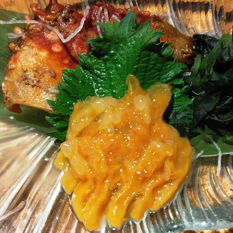 ホヤ刺し(奥州ろばた センダイエキ天海 )