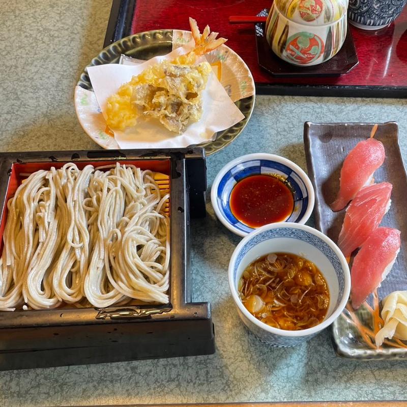 天へぎ　まぐろ寿司3貫(小嶋屋総本店 県央店 )