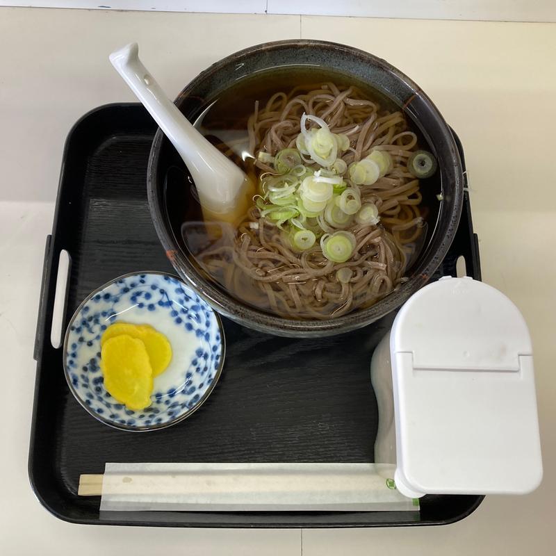 かけそば(とんがらし )