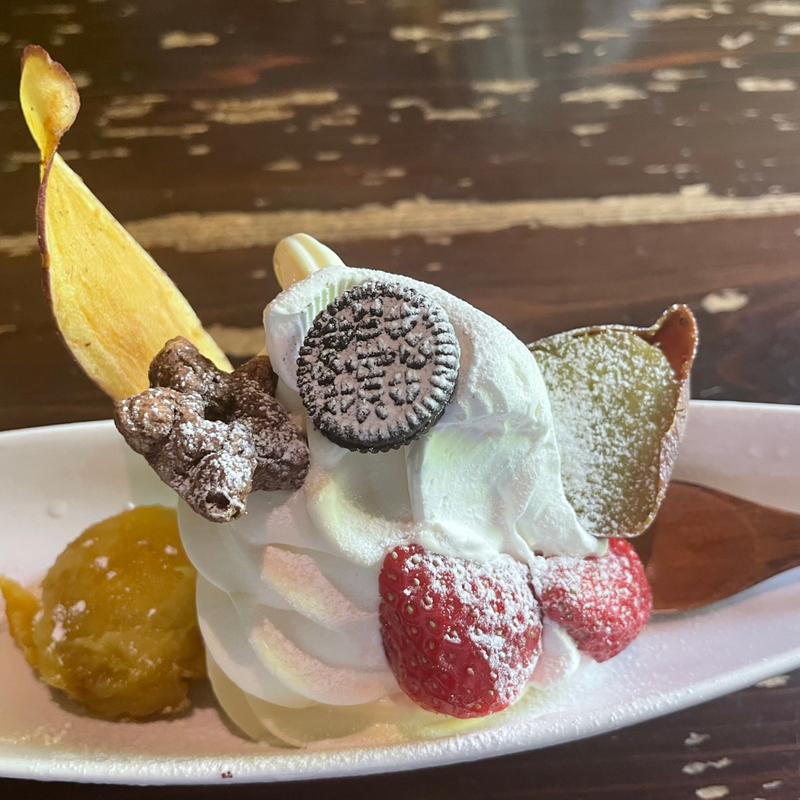 焼き芋ソフト(梵珠庵 （ボンジュアン）)