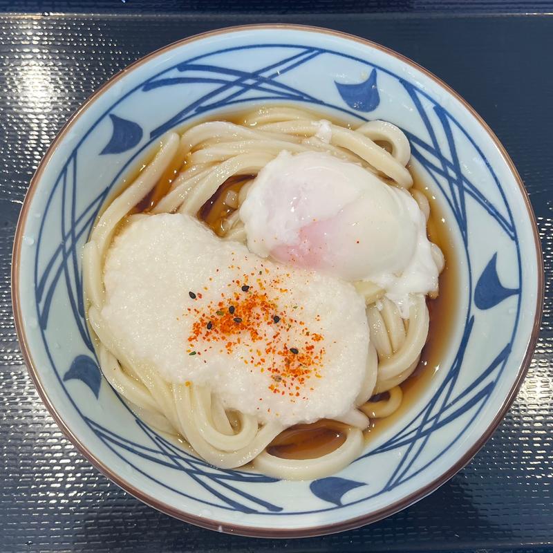 とろ玉うどん（冷）(丸亀製麺晴海トリトン)