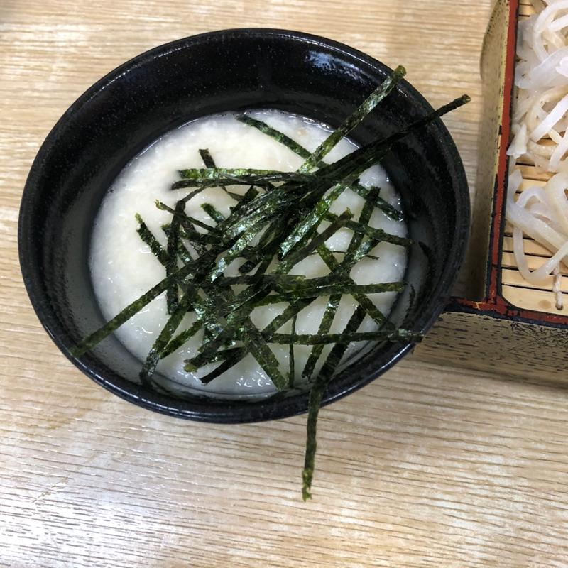 とろろ汁(唐沢そば かさはら)