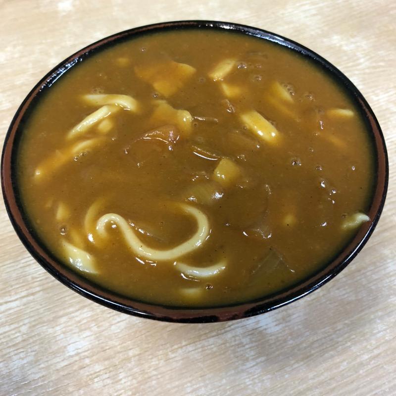 カレーうどん【大盛】(唐沢そば かさはら)