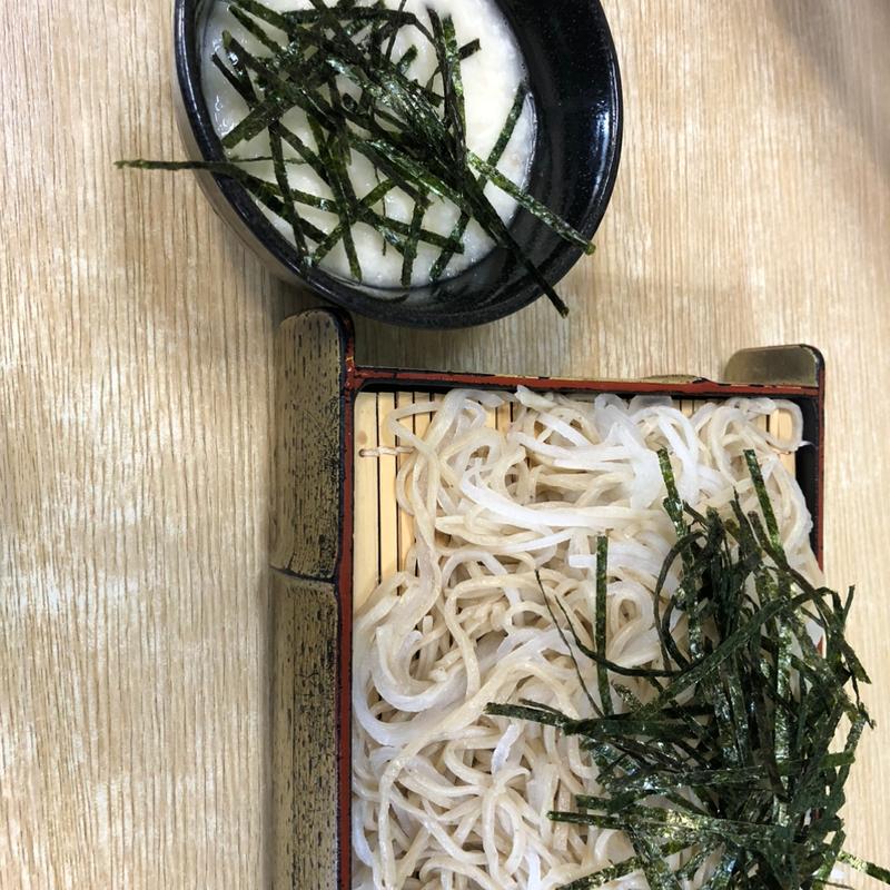 大根そば【とろろ汁付き】(唐沢そば かさはら)