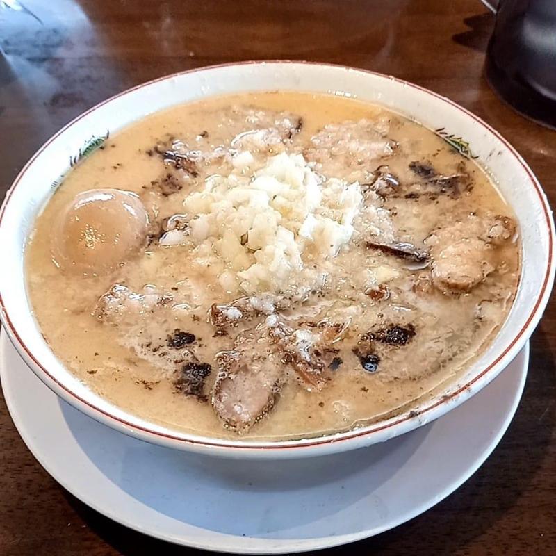 燕ホワイトチャーシュー 大盛 味玉 (らーめん　みずさわ 吉田店 )