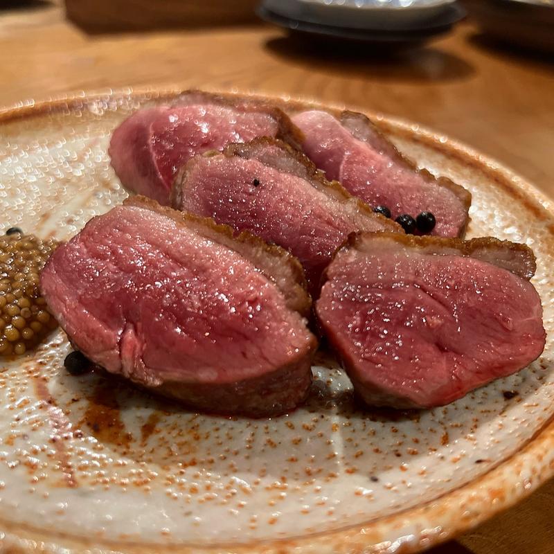 炭火焼き鴨(ハシヤとナカセ)