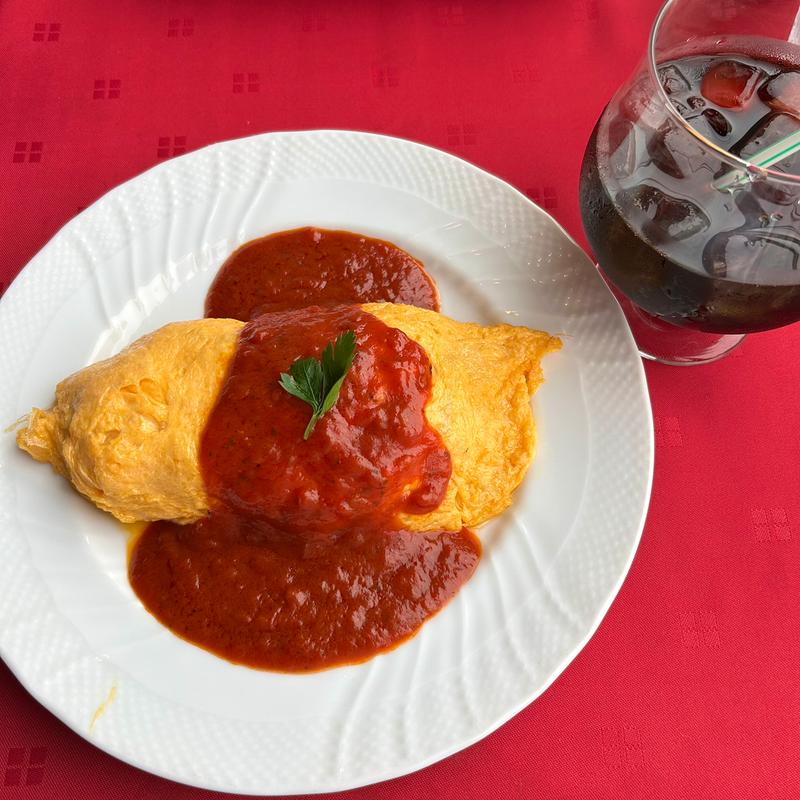 オムライス（ケチャップ）(カフェドラペ)