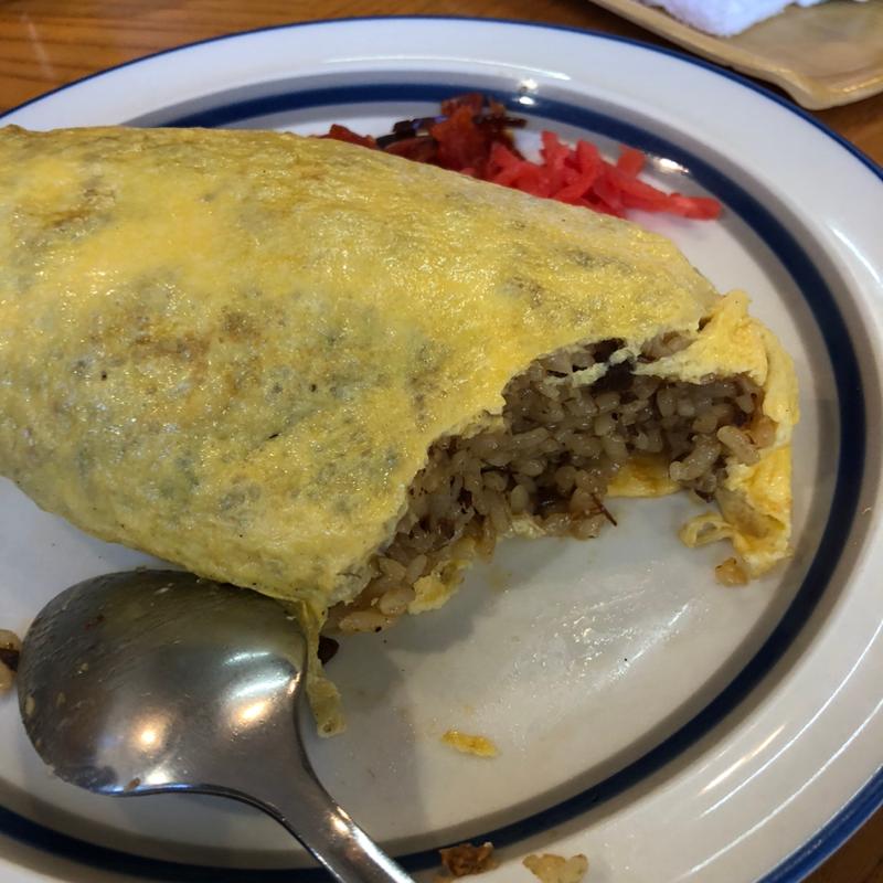 オムライス(自由軒)