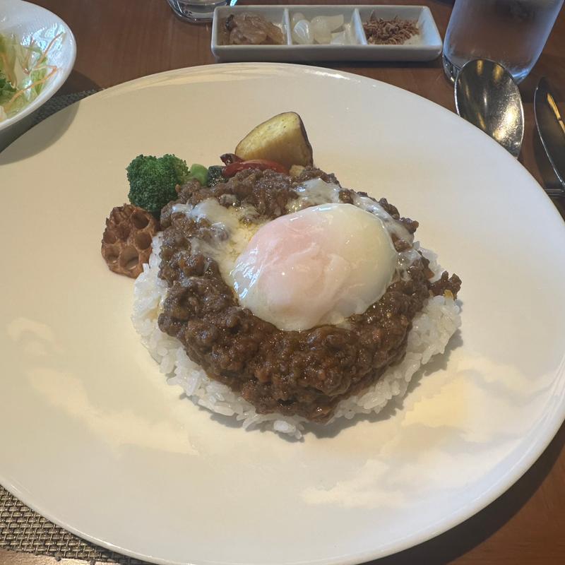 国産牛のキーマカレー(カフェ クベール)