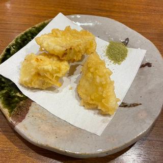 たけのこの天ぷら(回転さかなや鮨　魚忠 今池店 （うおちゅう）)