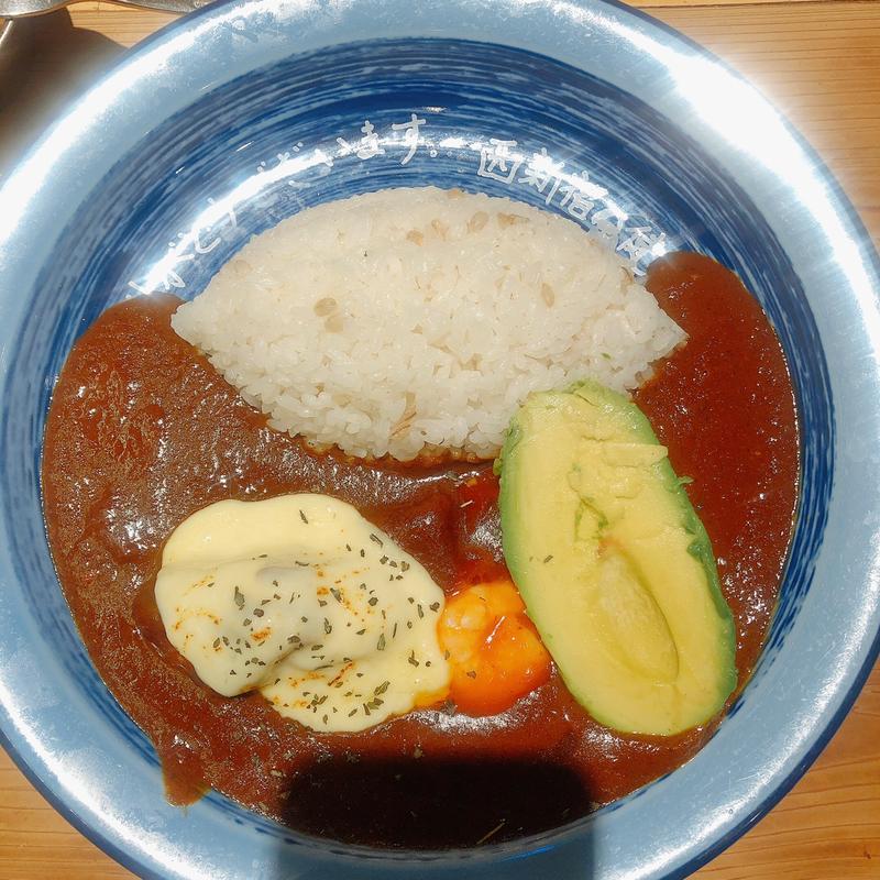 もうやんカレー全部のせ（トッピング追加:アボカド半分）(もうやんカレー 池（池袋店） )