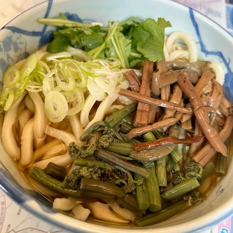 山菜うどん(本陣つかさ （ほんじんつかさ）)