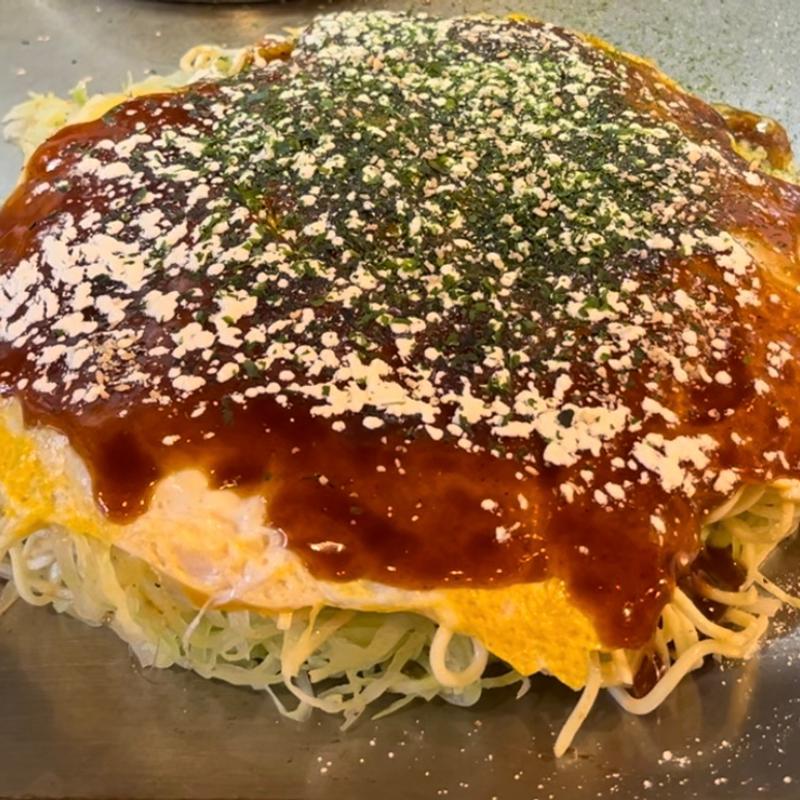 肉玉そば(鉄板お好み焼き 五十家)