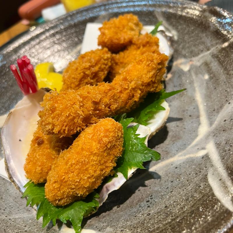 カキフライ(うなぎ処 おおいた川)