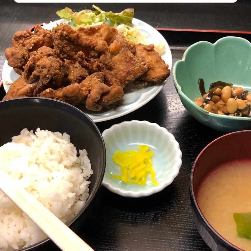 鳥唐揚げ定食(かあさんの家 )