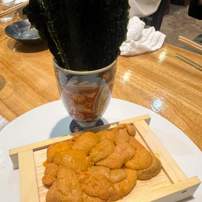 ウニ(うなぎ処 おおいた川)