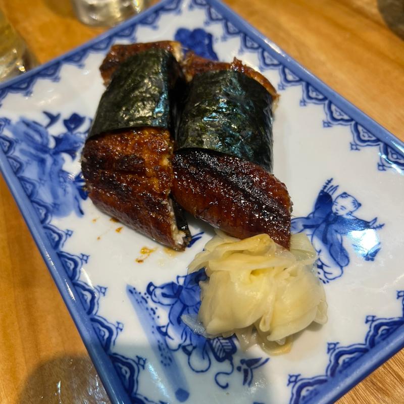 鰻の握り(うなぎ処 おおいた川)