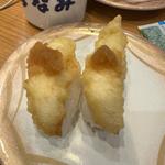 フグの天ぷら握り
