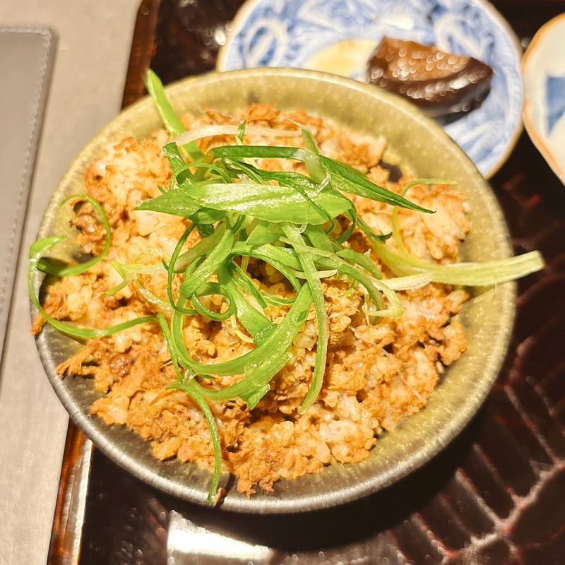 鶏そぼろごはん(らぁー麺なかじま)