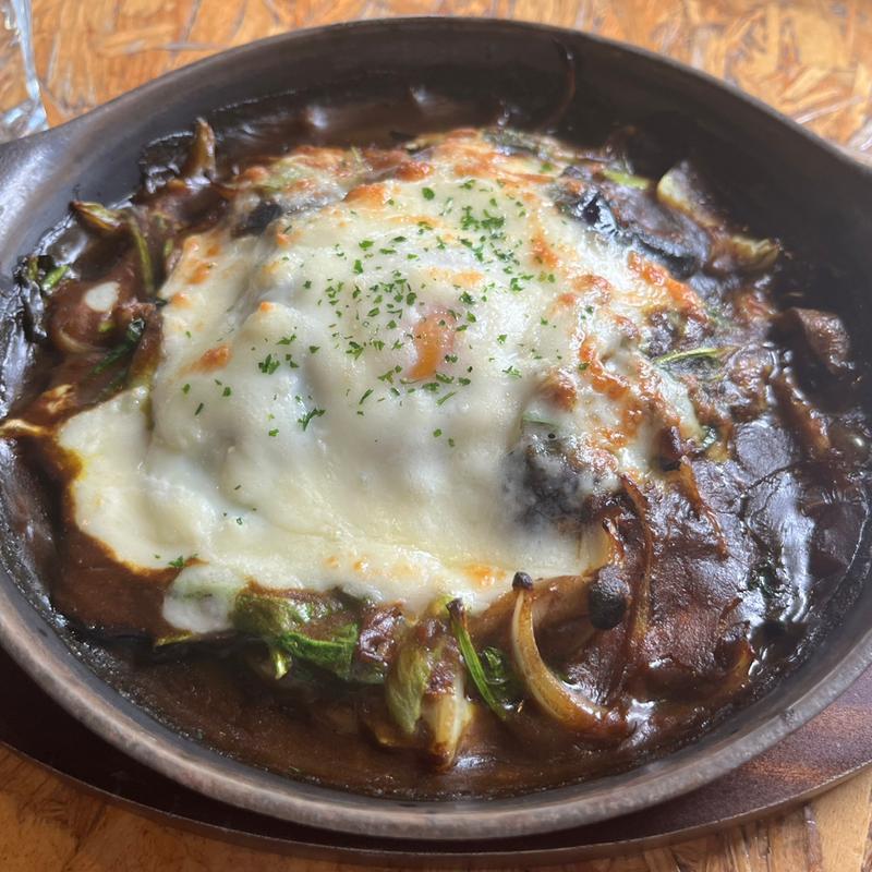 焼きカリー(チキンor野菜)(ナッシュカリーアメリカン 徳島本店 （Naish Carry American）)