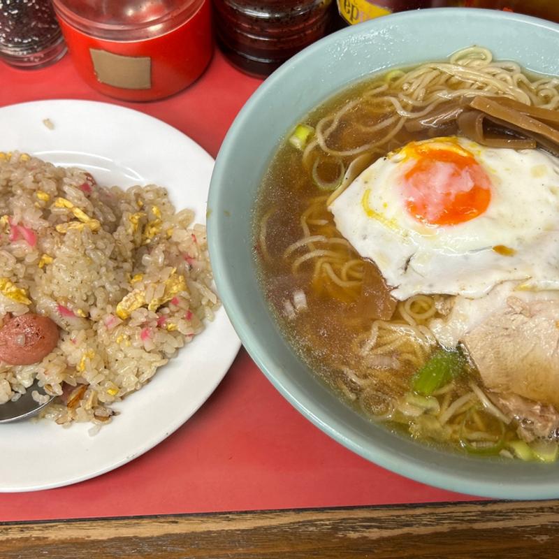 半チャンラーメン(中華料理 味楽 )