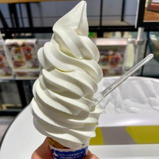 ロングソフトクリーム(Milk Cafe みるくsan サッポロファクトリー店)