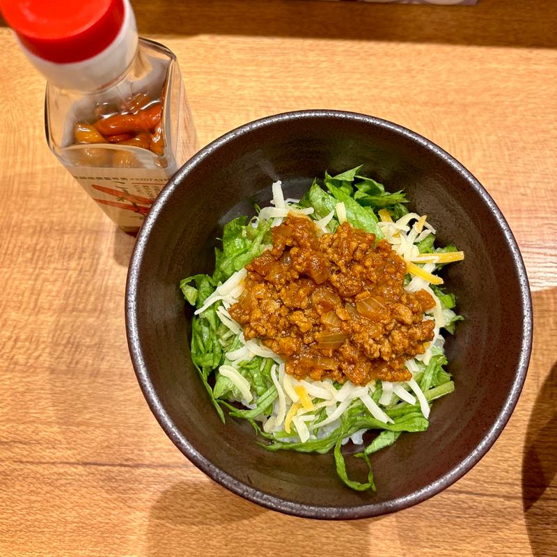 ミニタコライス(麺屋てぃーち)