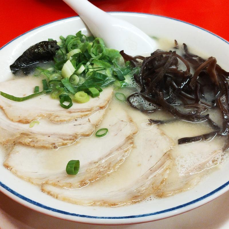 チャーシューメン(長浜屋台 一心亭 本店)