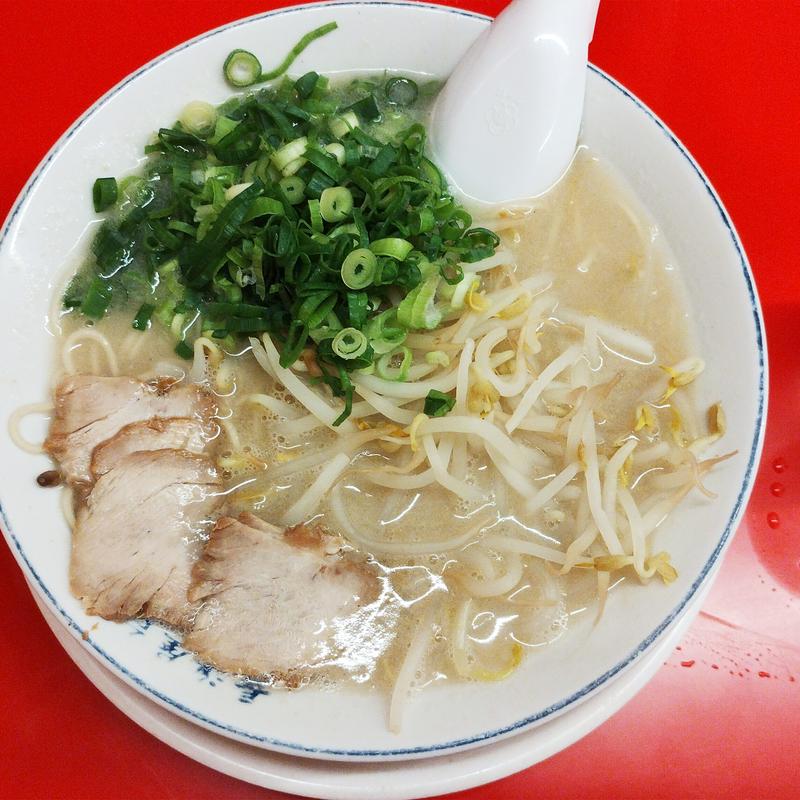 もやしラーメン(長浜屋台 一心亭 本店)