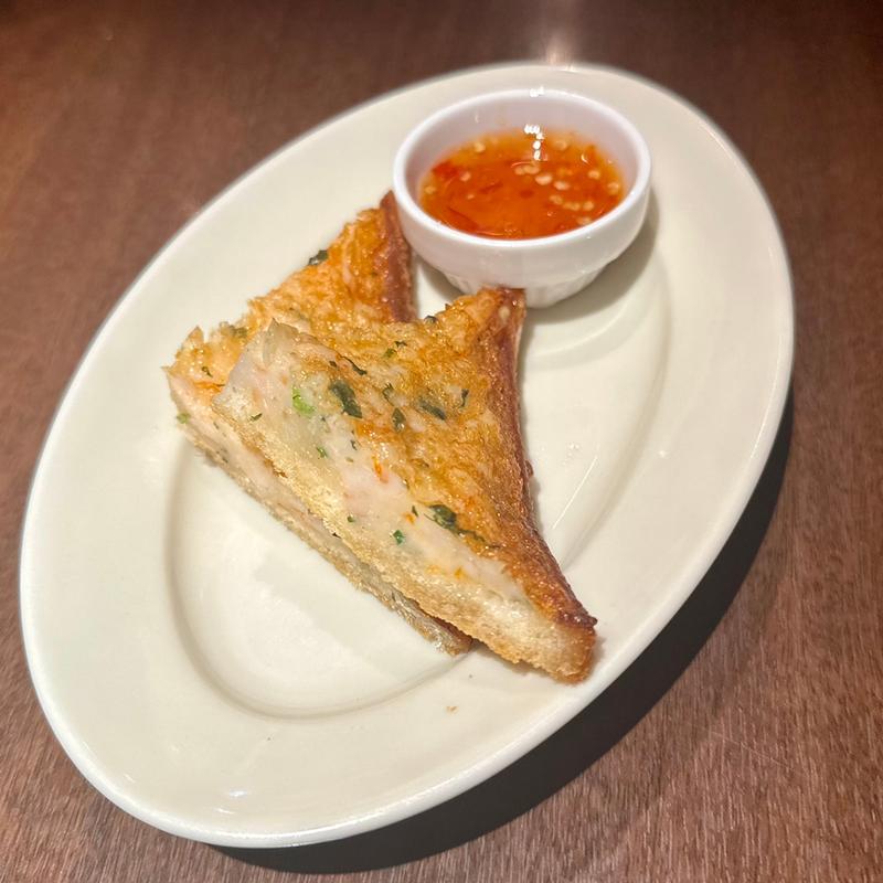 海老トースト(アジアンビストロ Dai たまプラーザ本店)