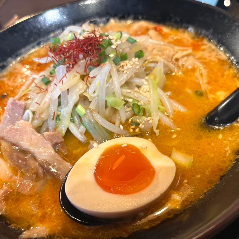 白湯辛味噌ラーメン(和風楽麺ひのでや Beyond)