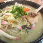 ちゃんぽん、餃子、半ライスセット