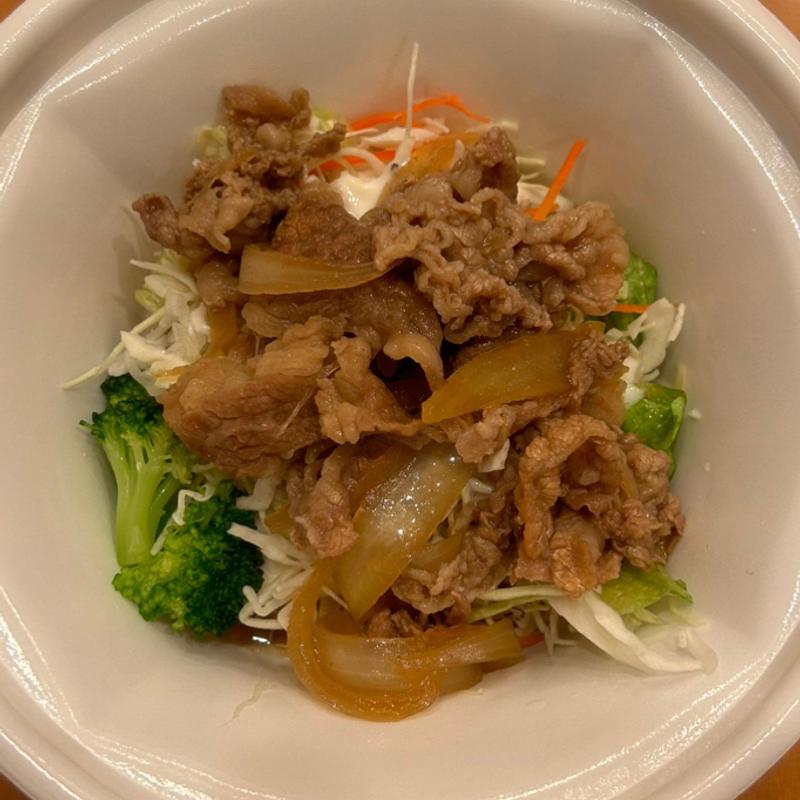牛丼ライト(お肉ミニ)(すき家 枚方中宮東之町店 )
