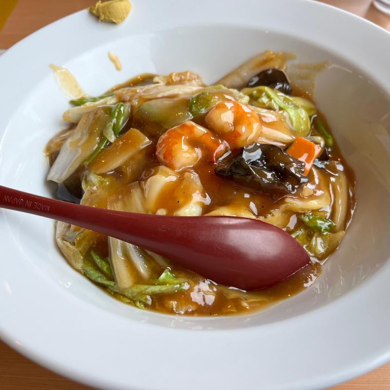 あんかけ焼きそば(らーめん 一蔵 深川店)