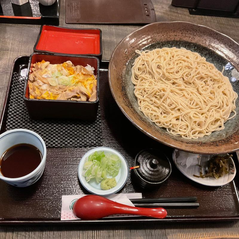 親子丼セツト(生そばあずま 長住店)