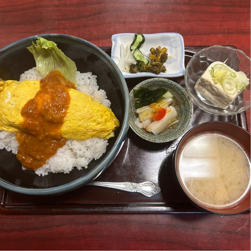 オムレツ丼(一両 )