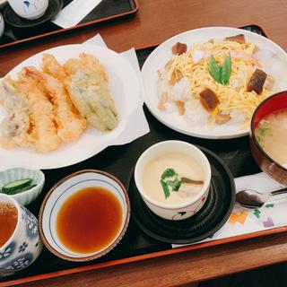 天ぷら定食(かさおか食堂 )