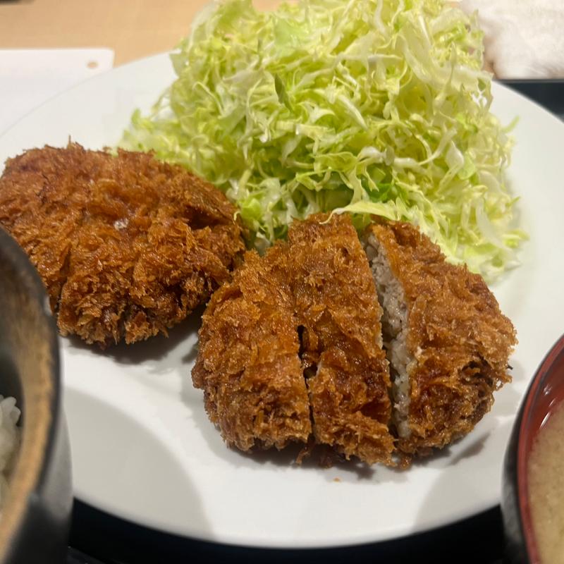 メンチカツ定食(あげもんや)