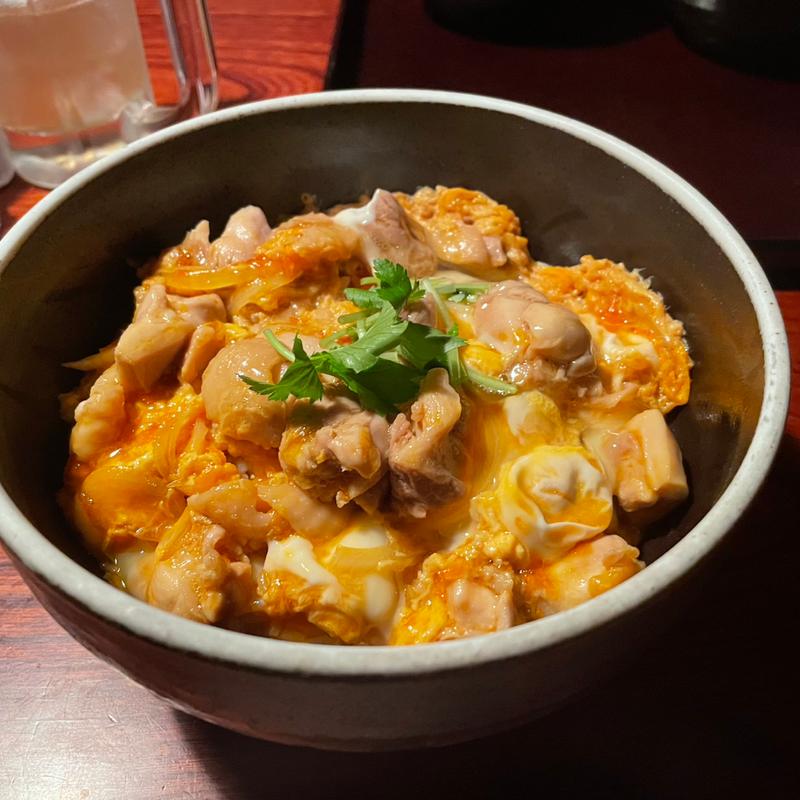 伊達鶏と奥久慈卵の親子丼(鳥元 麹町店)
