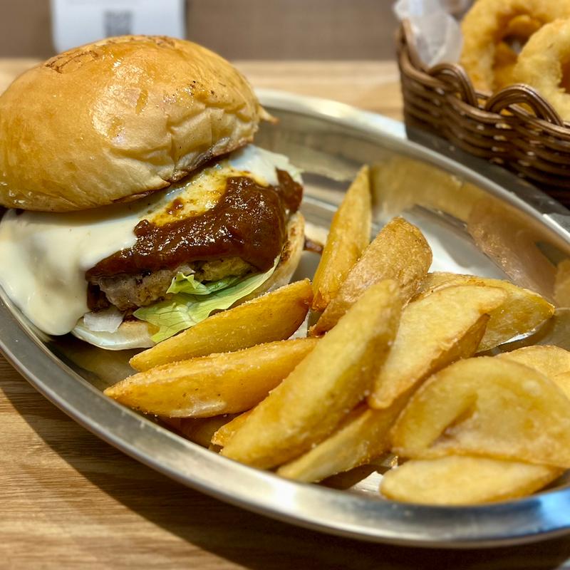 チーズバーガーポテトフライコンビ(29LaB BURGER近江町市場店)