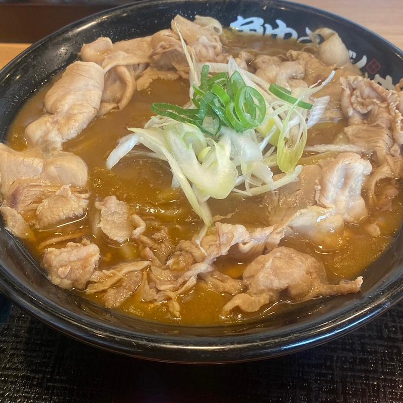 肉カレーうどん(角中うどん店 黒埼店)