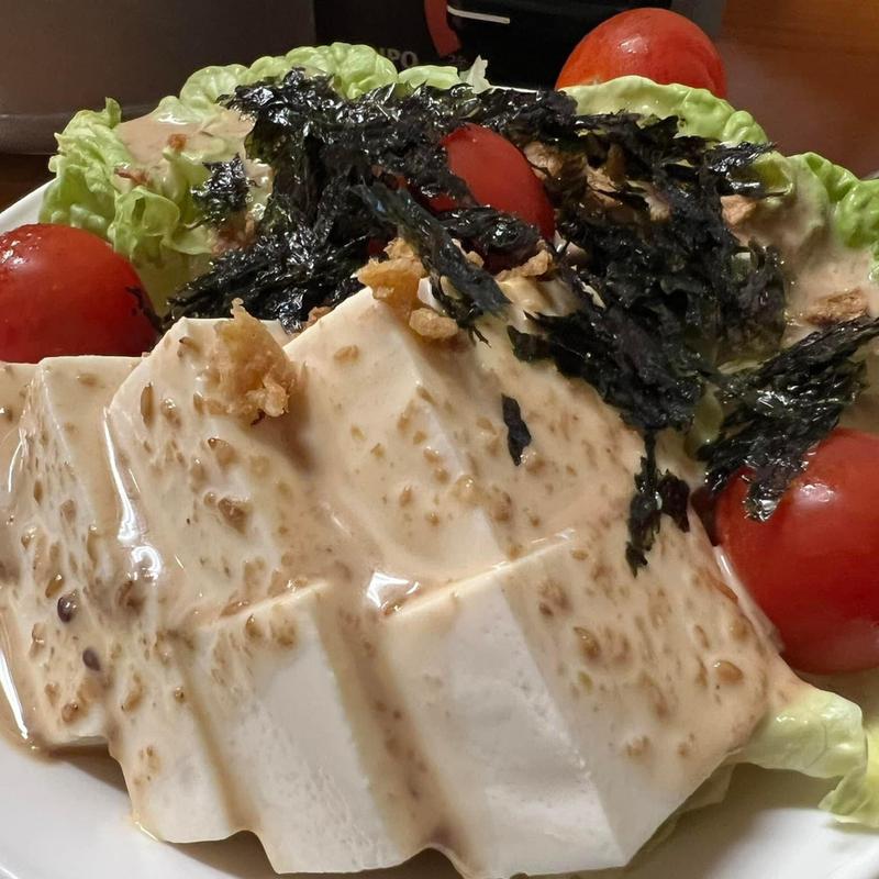 豆腐サラダ(ホルモンたつき(旧デンスケ松阪店))