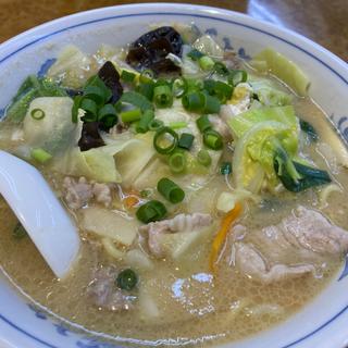 豚汁麺(石狩亭)