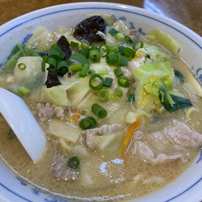 豚汁麺(石狩亭)